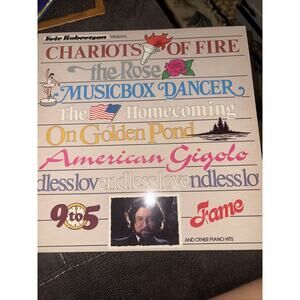 Eric Robertson Presents Piano Hits LP Vinyl 9 To 5 The Rose No Scratches